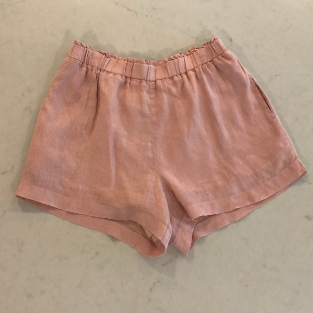 Linen shorts!